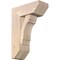 Ekena Millwork Olympic Slat Smooth Bracket w/ Offset Brace, Douglas Fir, 7 1/2"W x 18"D x 26"H BKT0806X18X26OLY06SDF - alternate 1